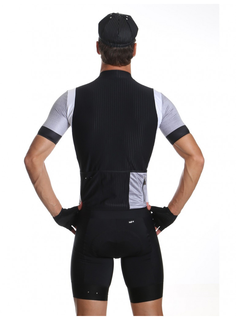 Maillot de cyclisme noir Distinguished