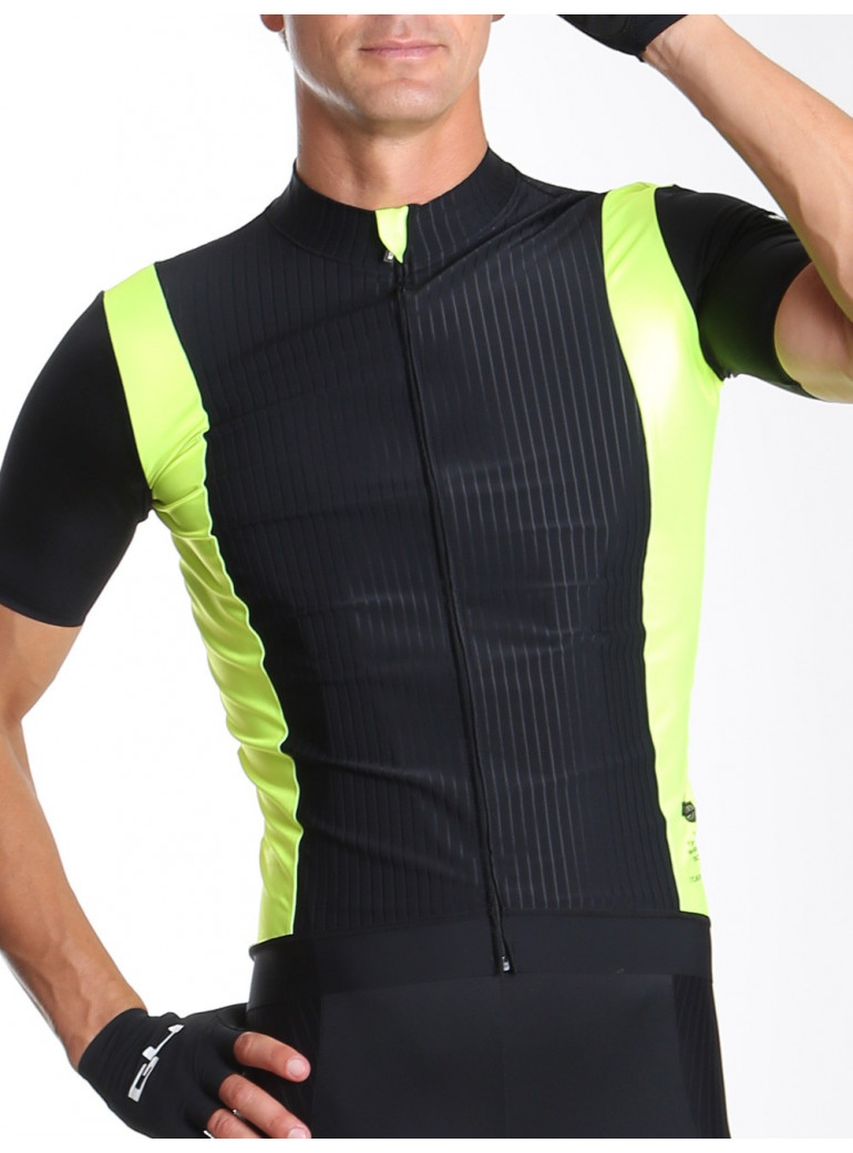 Men's cycling jersey yellow Distinguished