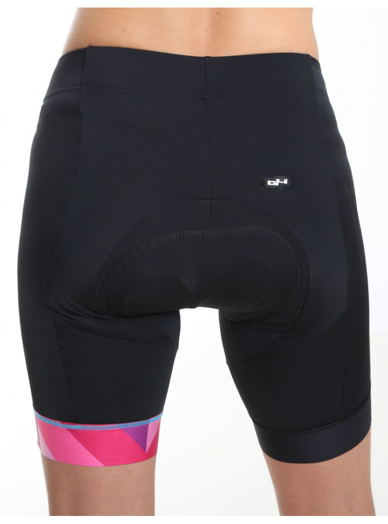 Women's cycling bib shorts pink Hipster Women's cycling bib shorts pink Hipster