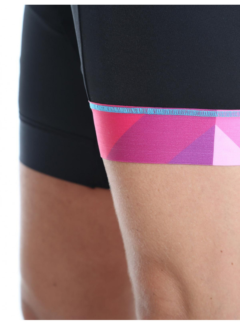 Women's cycling bib shorts pink Hipster Women's cycling bib shorts pink Hipster