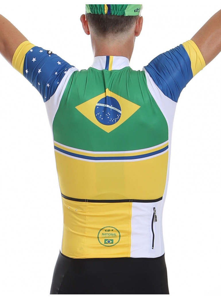 Maillot vélo homme National-Brésil