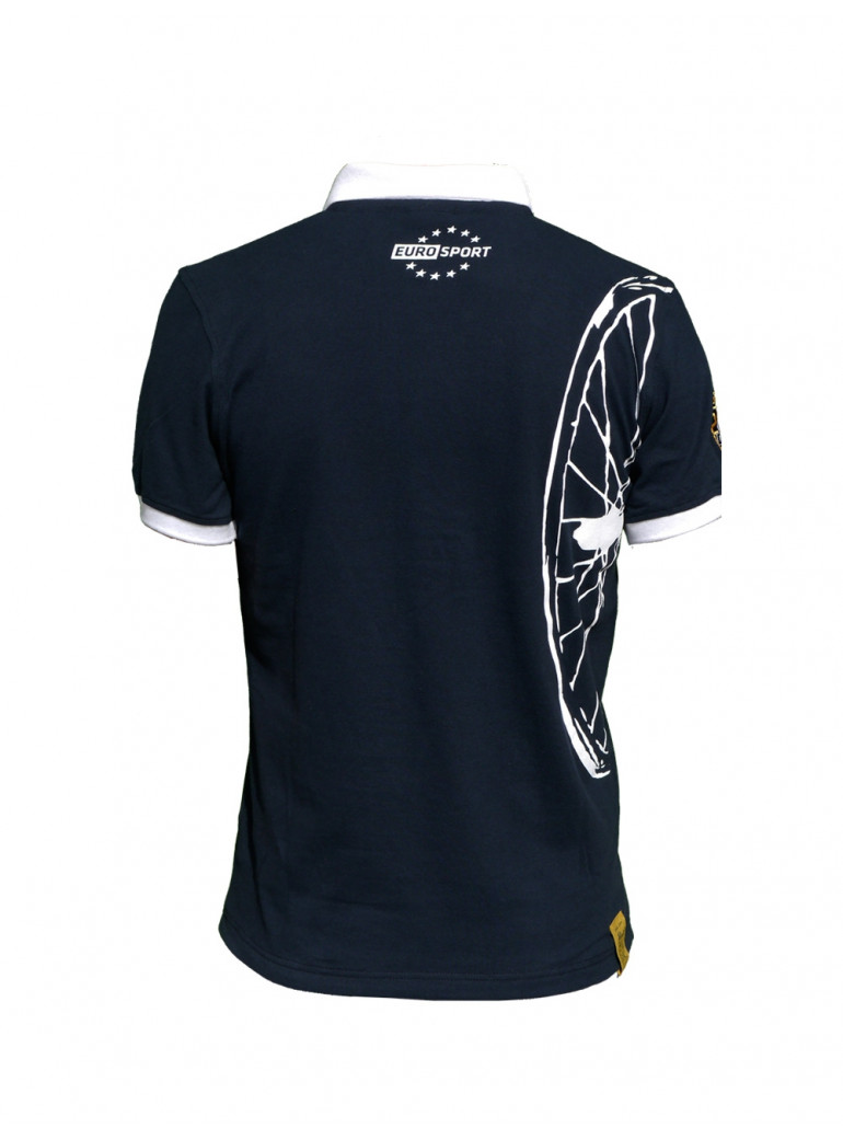 Polo-shirt Blue "100th Tour-Eurosport" Limited edition