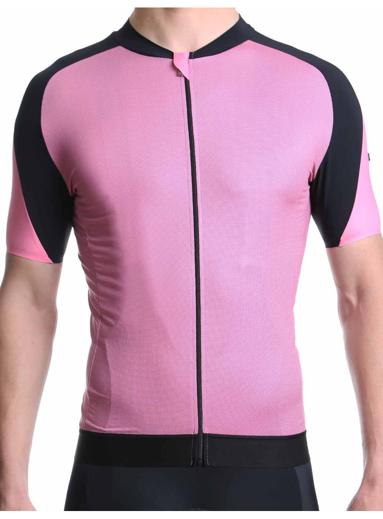 Maillot cyclisme homme rose Simply 