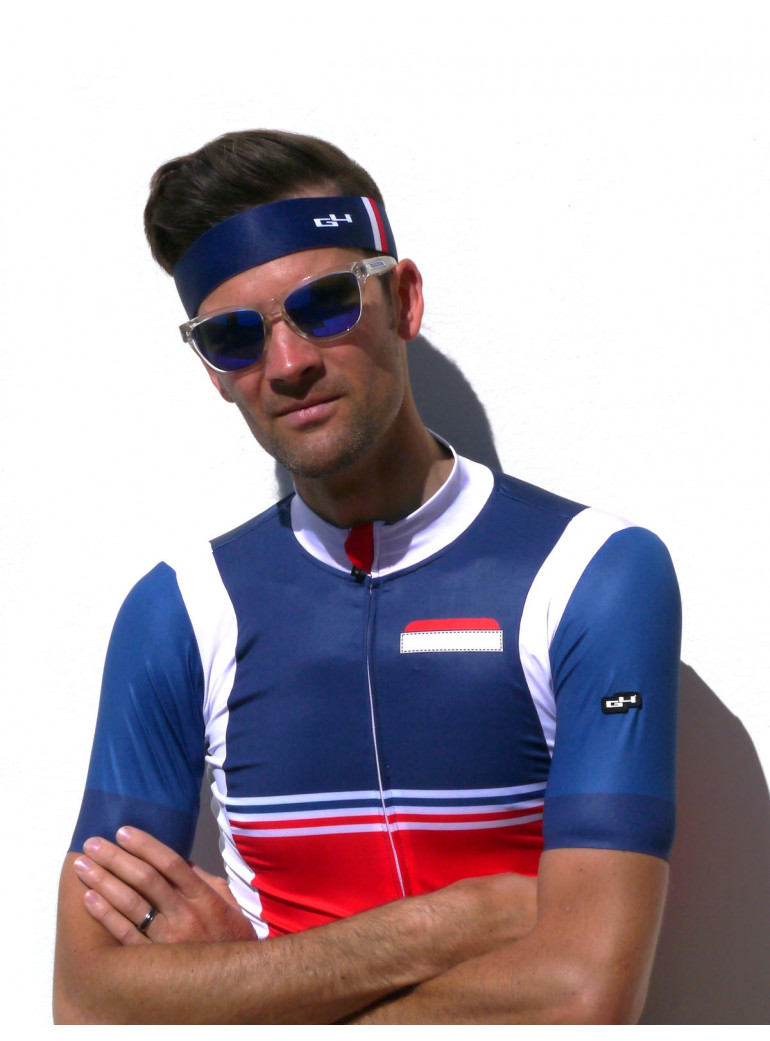 National cycling headband-France