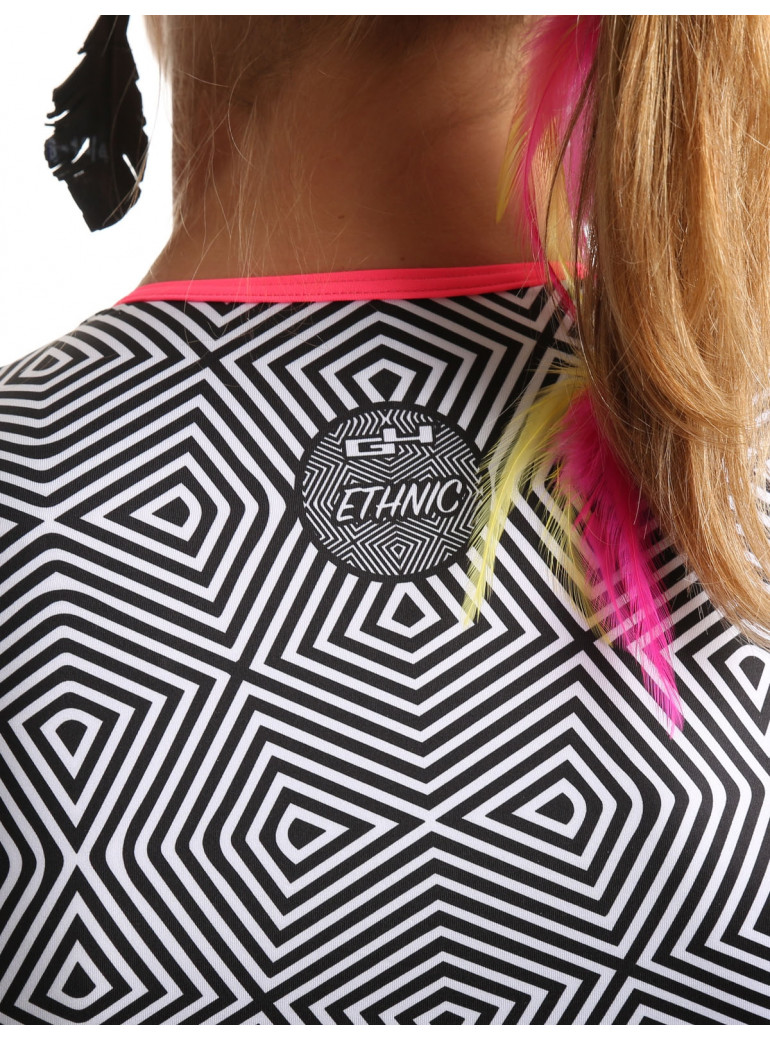 Cycling jersey woman Graphic Etnic