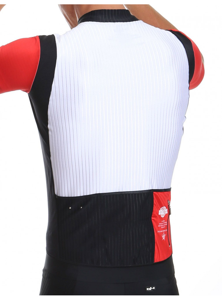 Maillot vélo homme Distinguished - Rouge