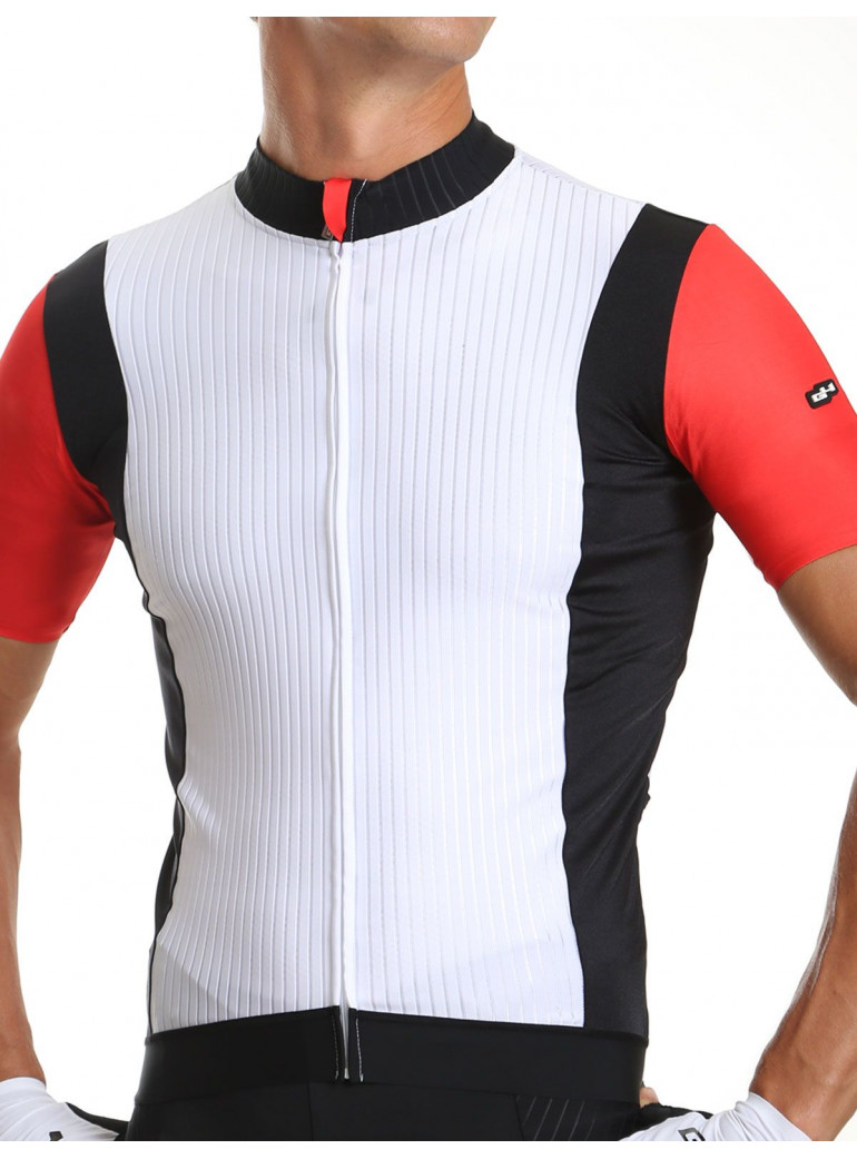 Maillot vélo homme Distinguished - Rouge