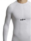 Cyclist Base layer winter White, long sleeves