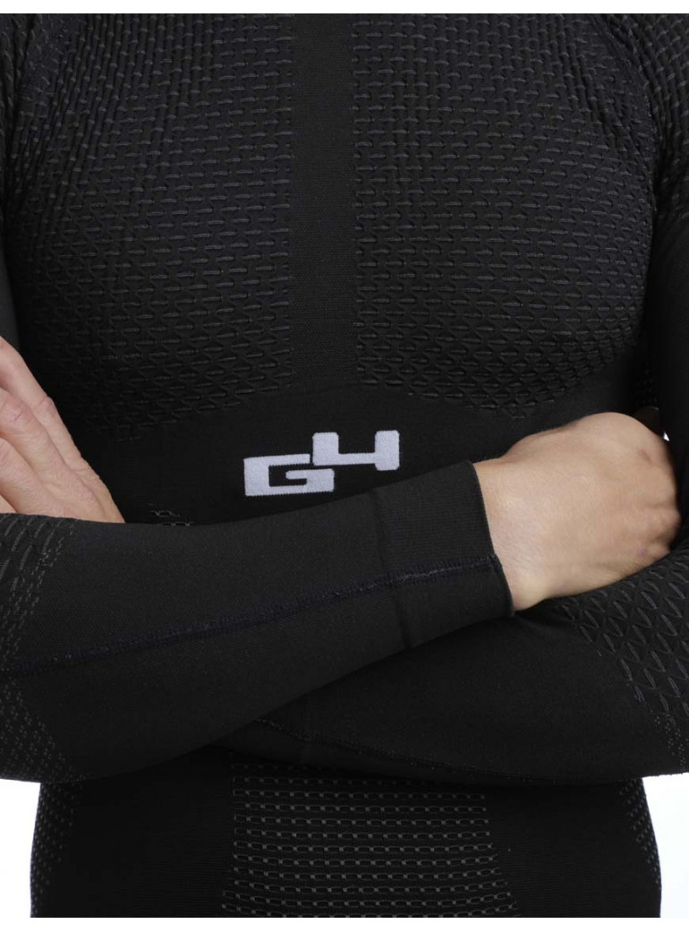 Skin Jersey Long Sleeves Winter Black