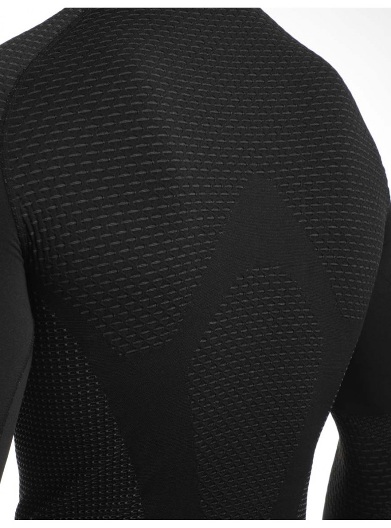 Sous-maillot Hiver Unisex Manches Longues Noir