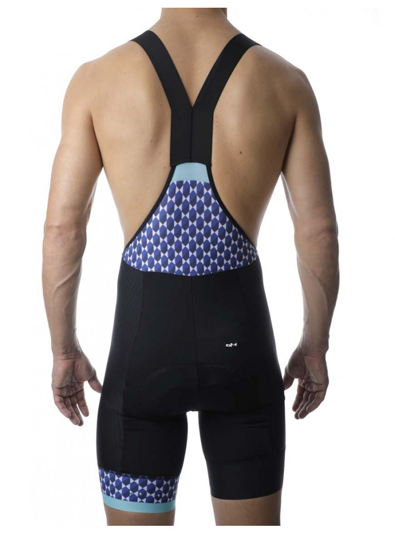 DISTINGUISHED Bleu Man Bib Short