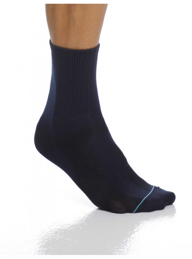 Navy Bleu Man Socks