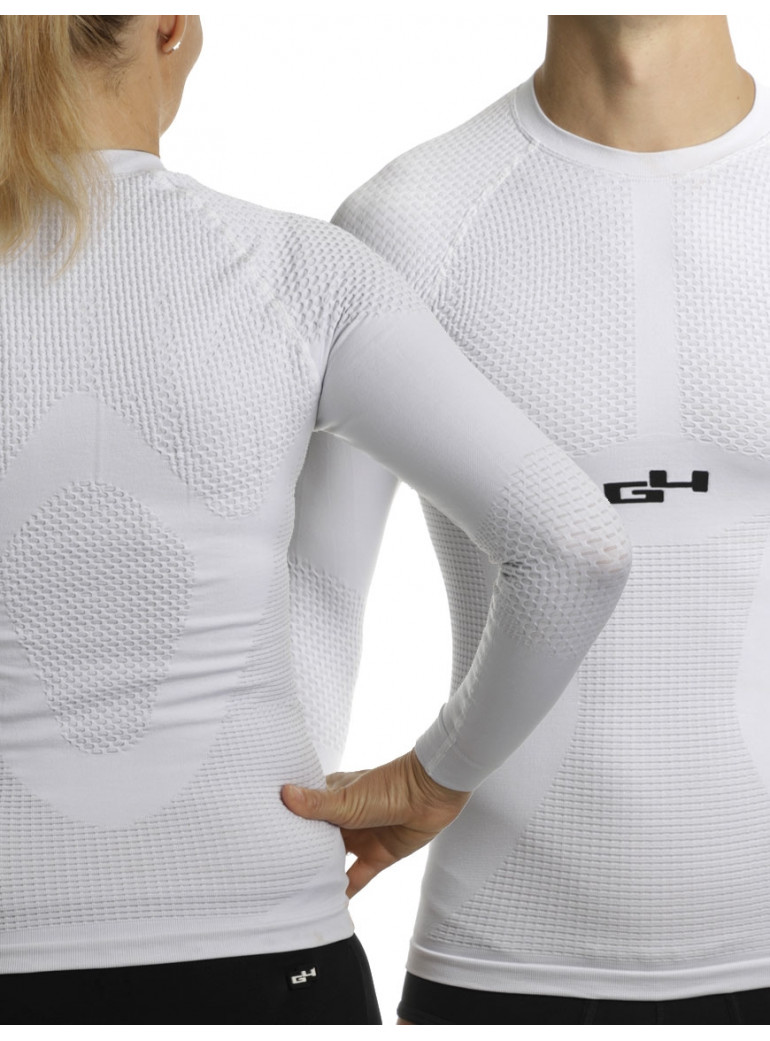 Sous-maillot manches longues Hiver Blanc