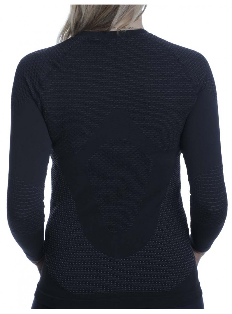 Sous-maillot Hiver Unisex Manches Longues Noir