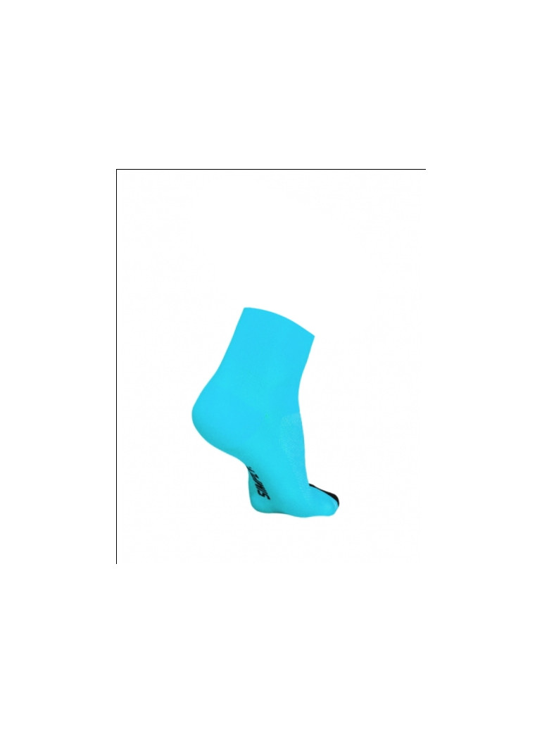 CHAUSSETTE DE VÉLO FEMME BLEU AZUR