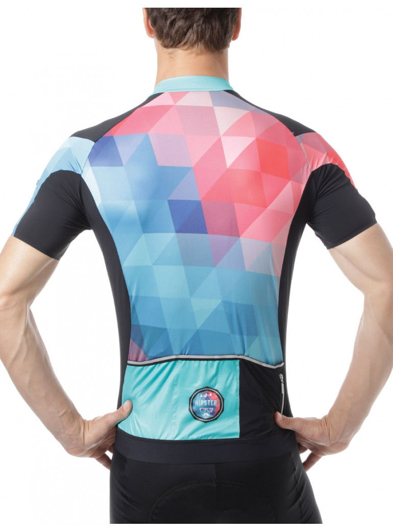 MAILLOT VELO A MOTIFS HOMME HIPSTER 2.0