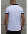 WHITE CASUAL POLO FOR MAN