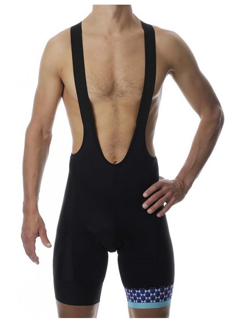 DISTINGUISHED Bleu Man Bib Short