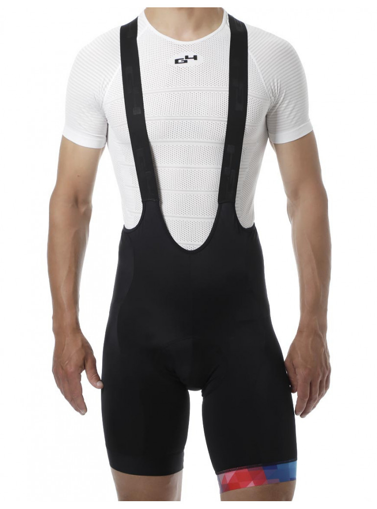 HIPSTER 2.0 MEN'S PATTERN BIB SHORT