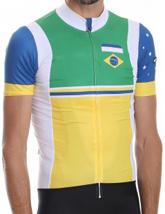Maillot vélo homme National-Brésil