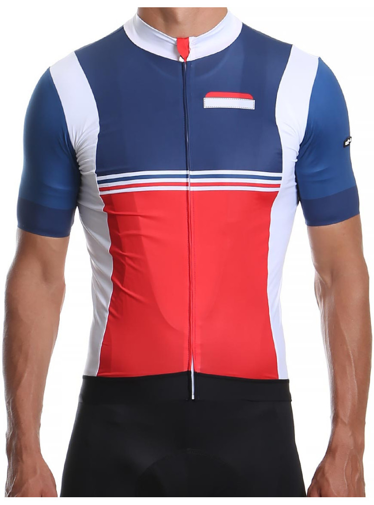 French national vintage Cycling Jersey bib shrots Cycling Short Sleeve Jersey 