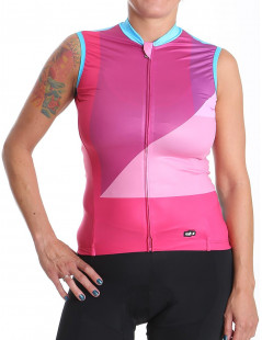 Women’s sleeveless cycling jersey Hipster