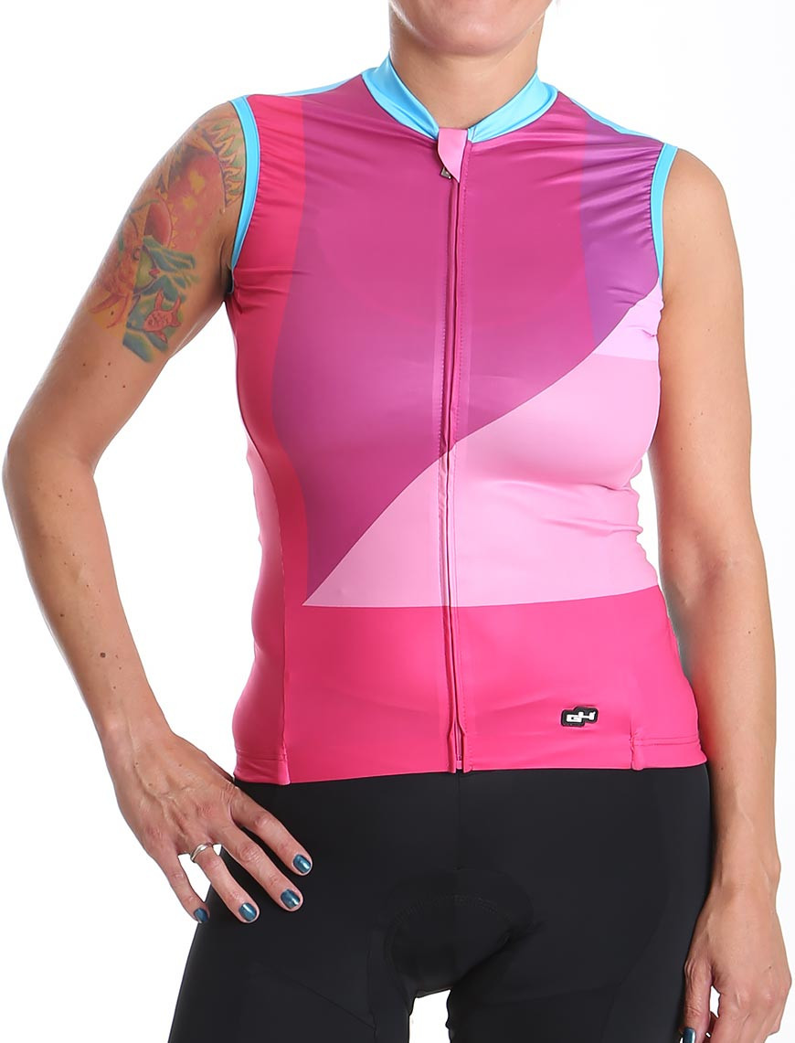 sleeveless bike jersey women's