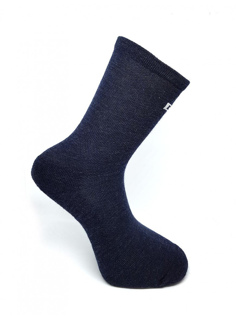 CHAUSSETTES DE VÉLO MERINOS THERMO BLEUES