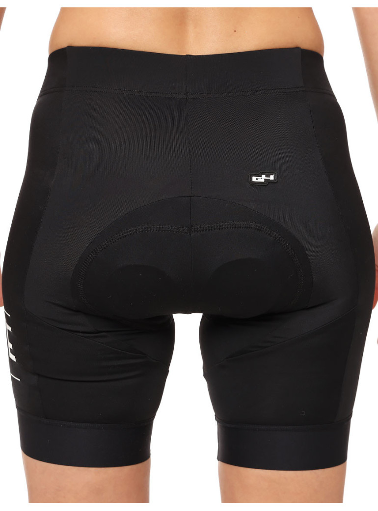 ladies bib shorts with zip