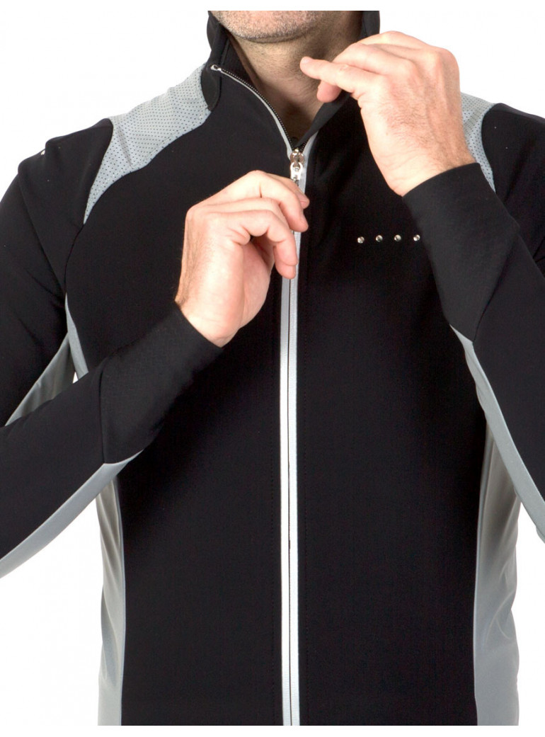 WINTER CYCLING JACKET ARCHANGE SILVER