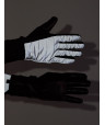 REFLECTIVE WINTER LEATHER GLOVES