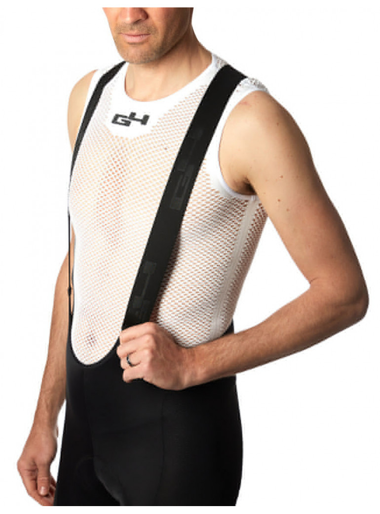 White light mesh undershirt