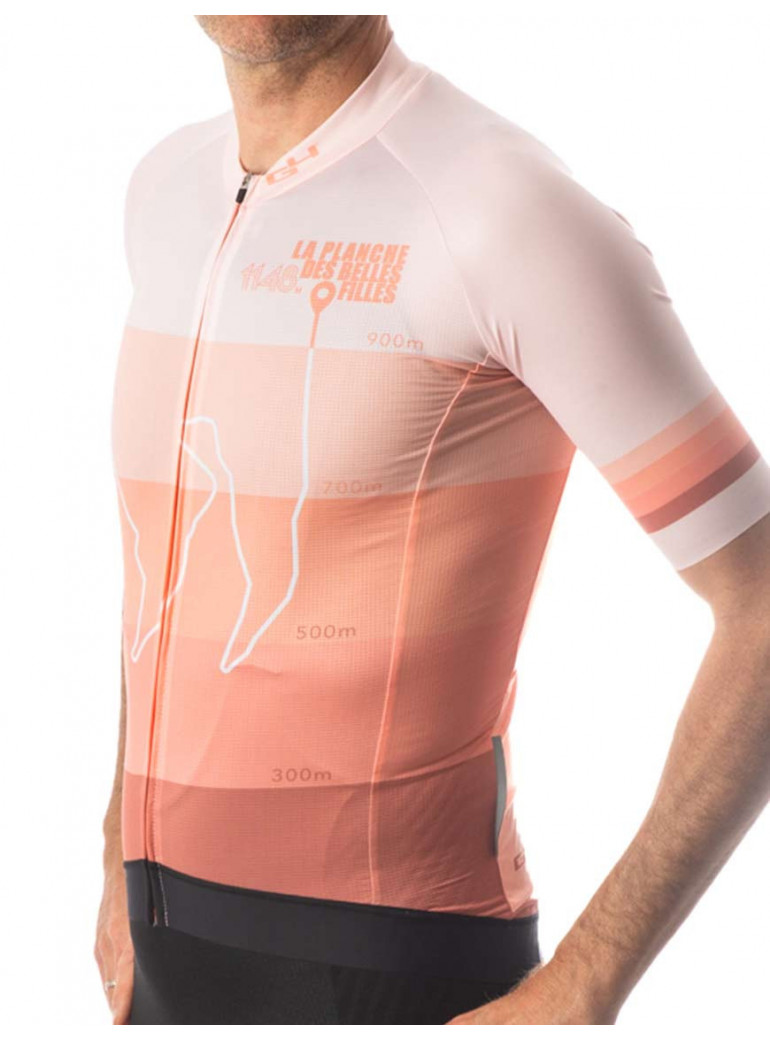 Pink cycling Jersey G4 X La planche des belles filles