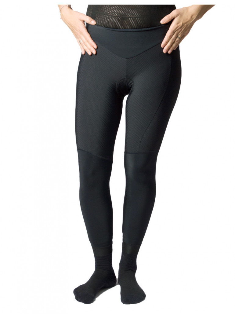 WOMENS CYCLING TIGHTS BLACK CHECKMATE