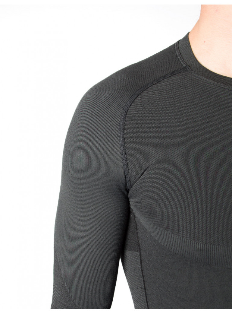 WINTER CYCLING BASE LAYER MERINO DARK GREY