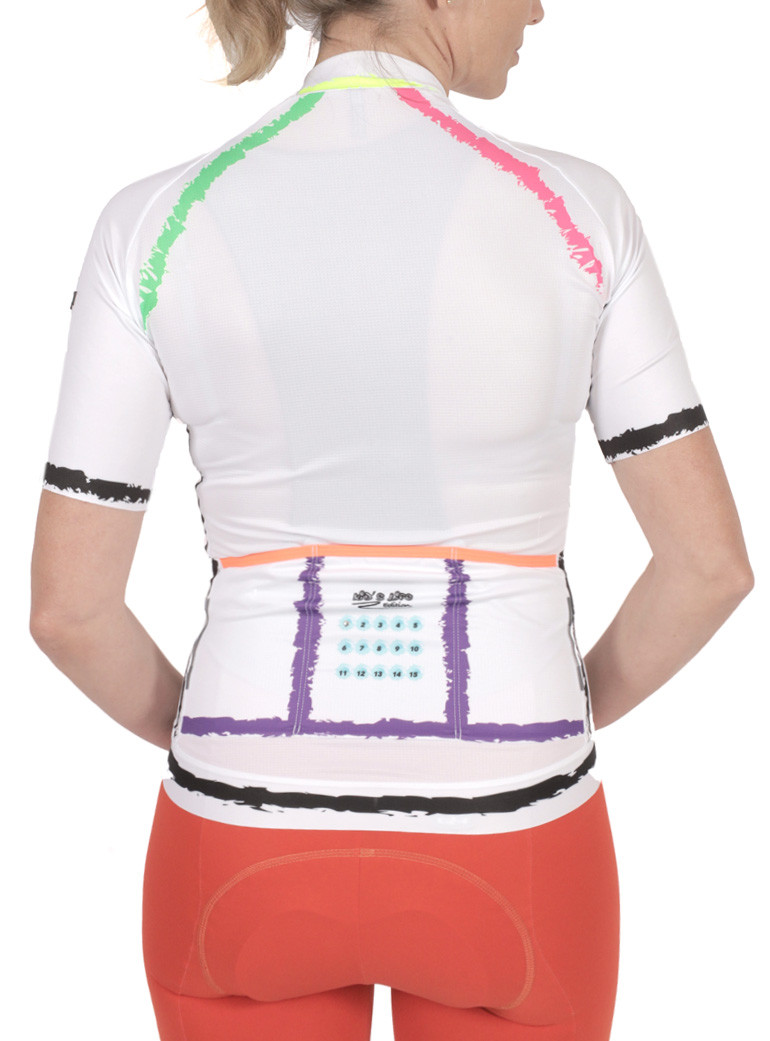 woman cycling jersey limited edition