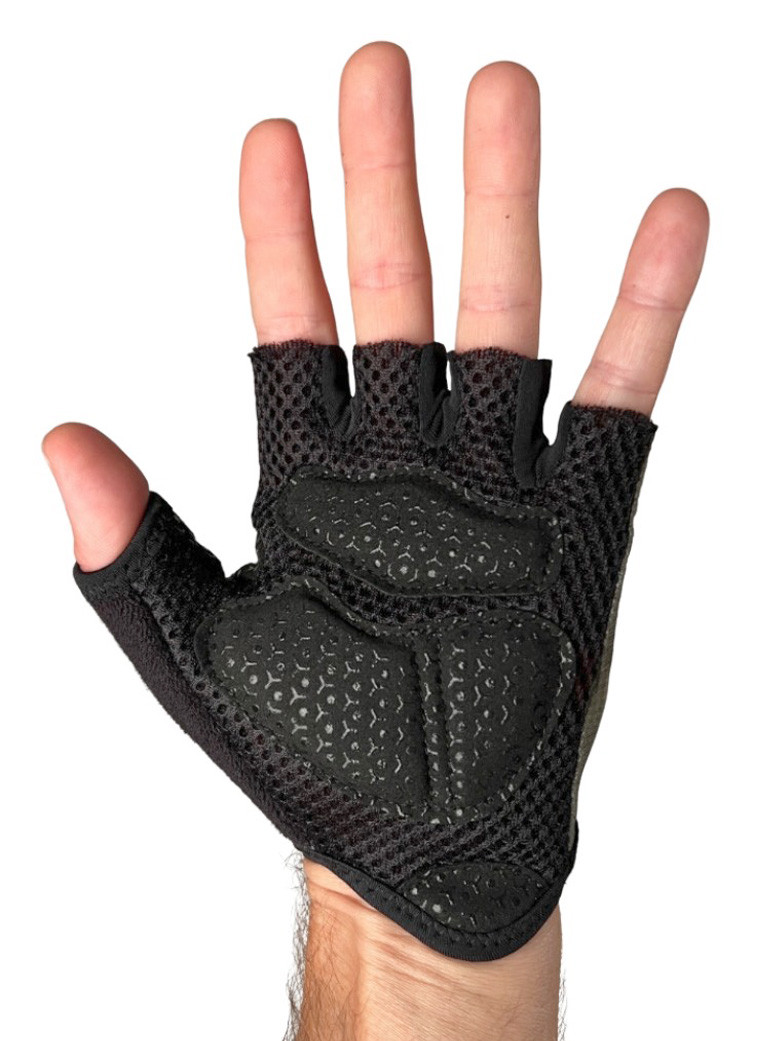 gants de cyclisme noir renforcés