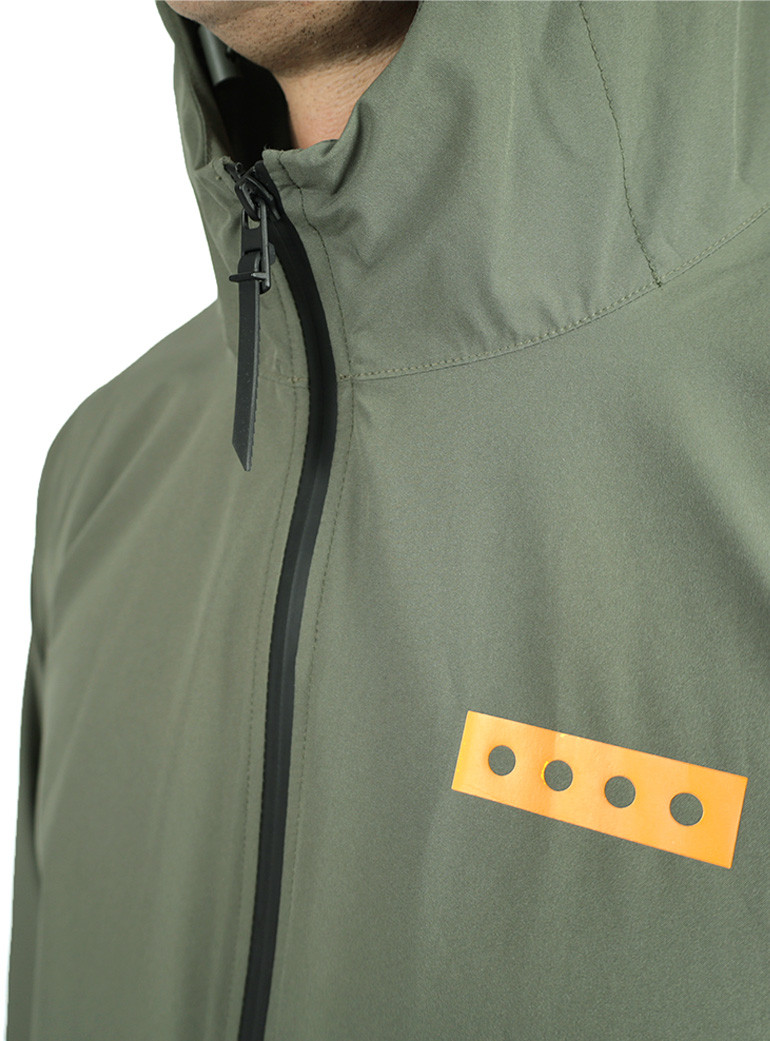 Waterproof trench jacket