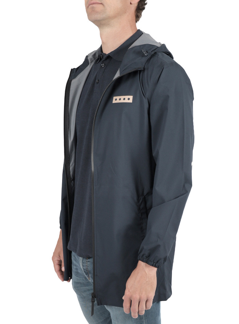 Waterproof trench coat