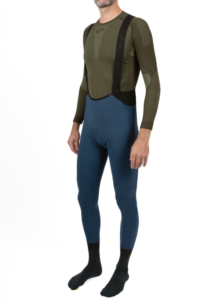 winter cycling bib tights man