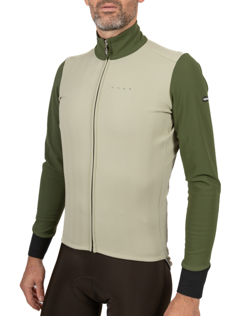 warm reflecting winter cycling jacket