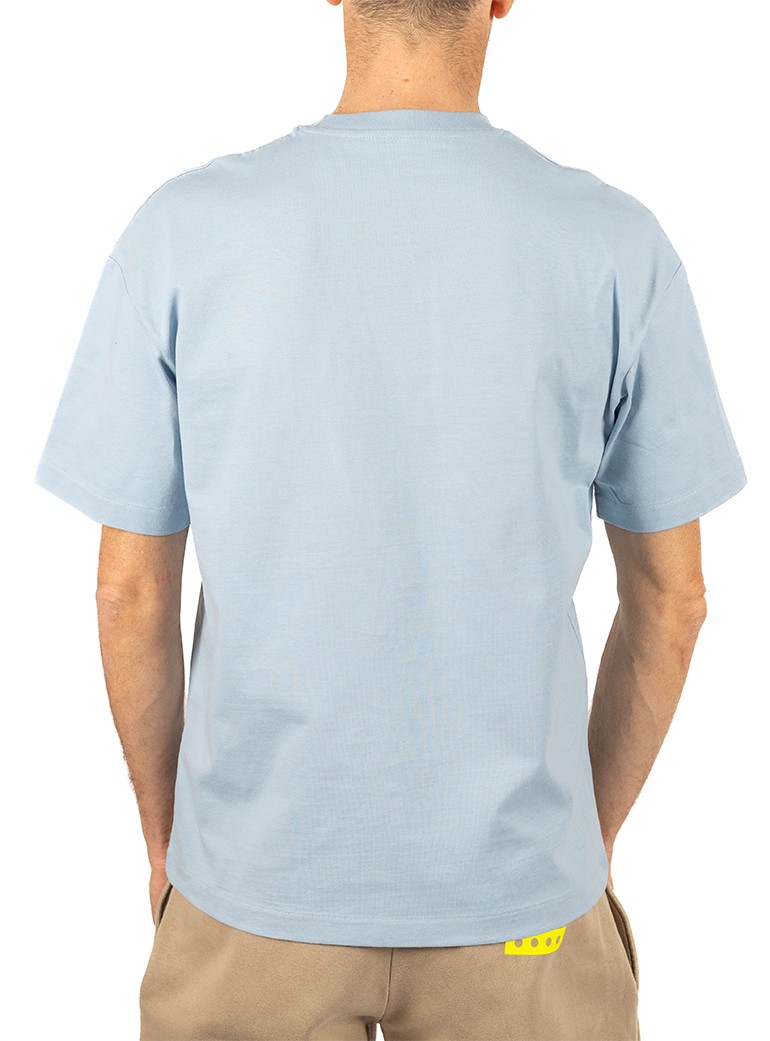 oversize blue t-shirt for man