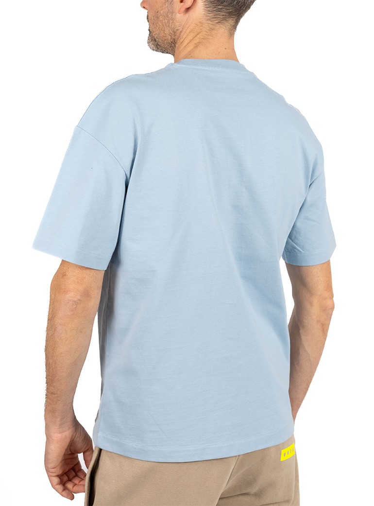 oversize blue t-shirt for man