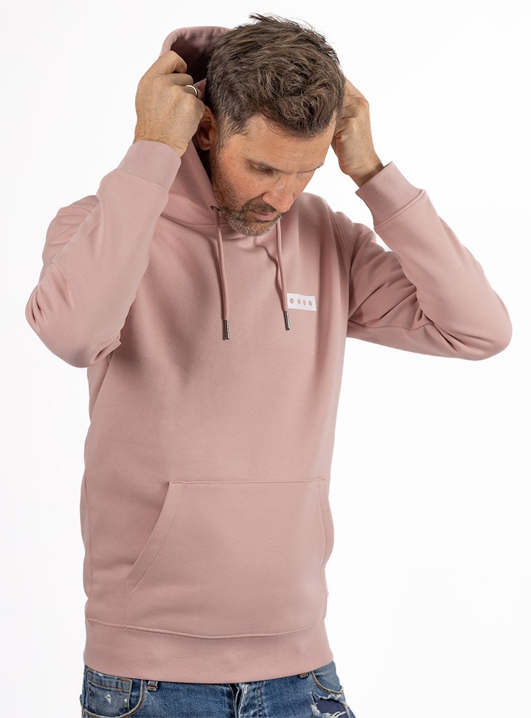 pink unisex hoodie