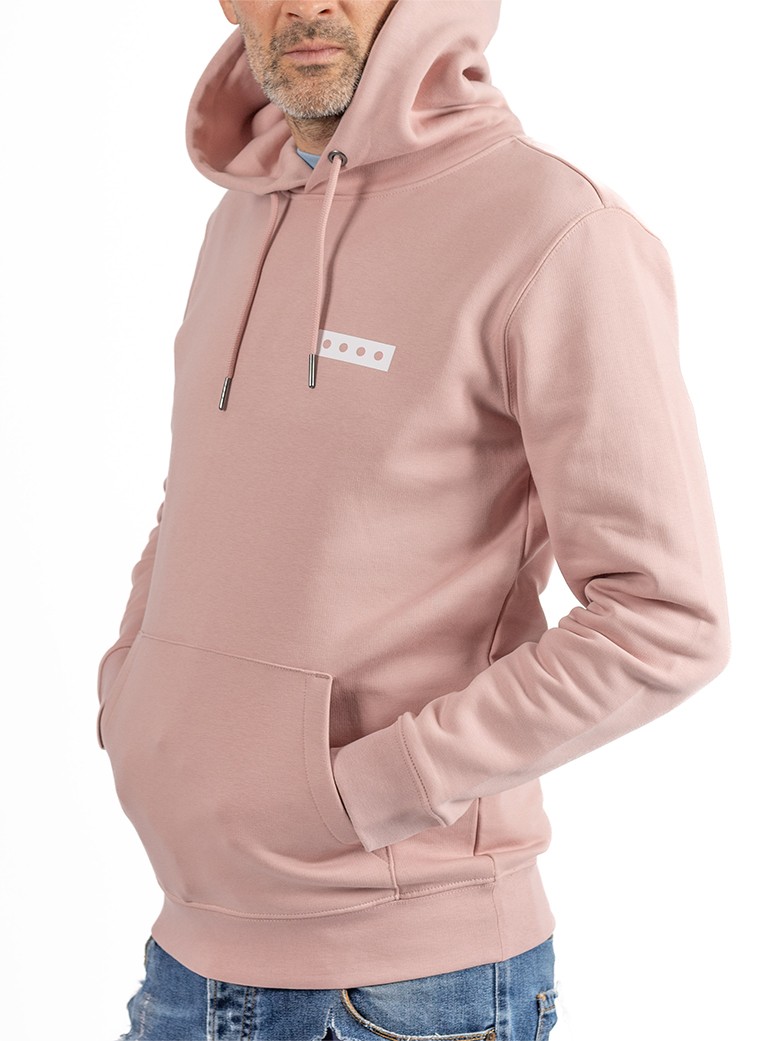 pink unisex hoodie
