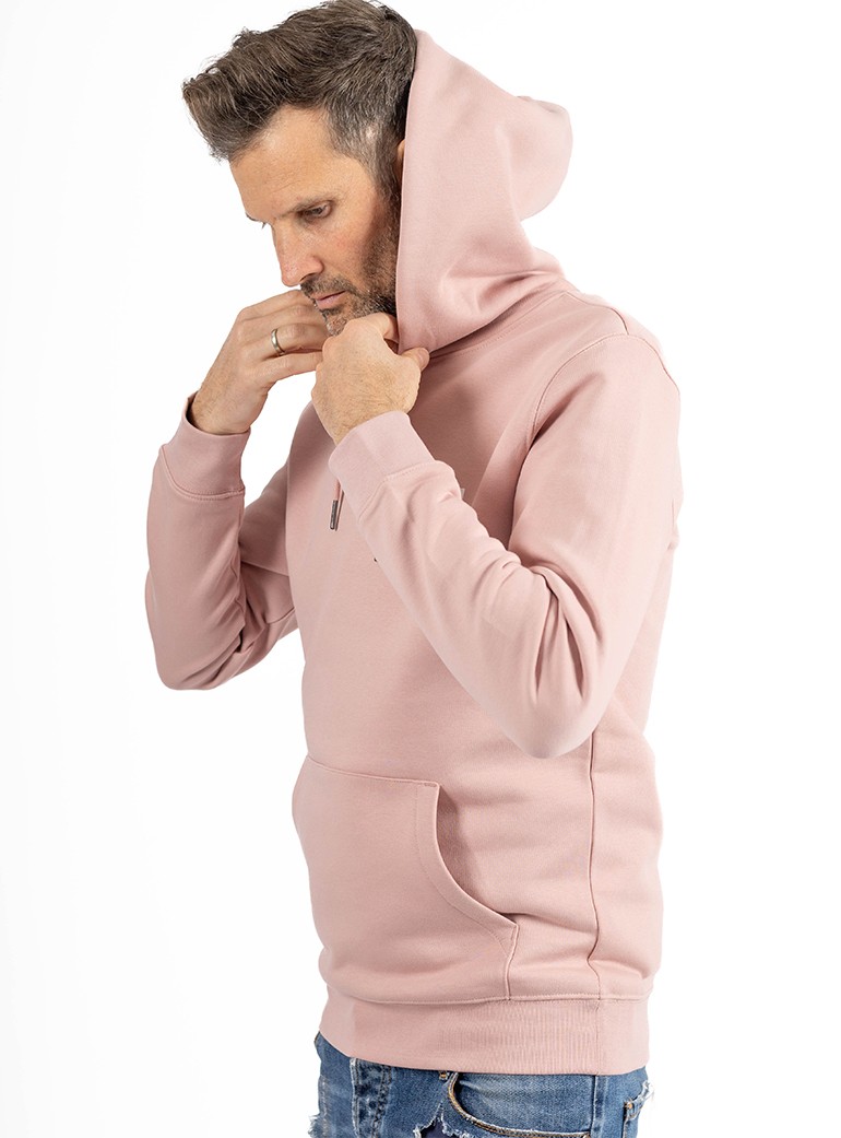 pink unisex hoodie