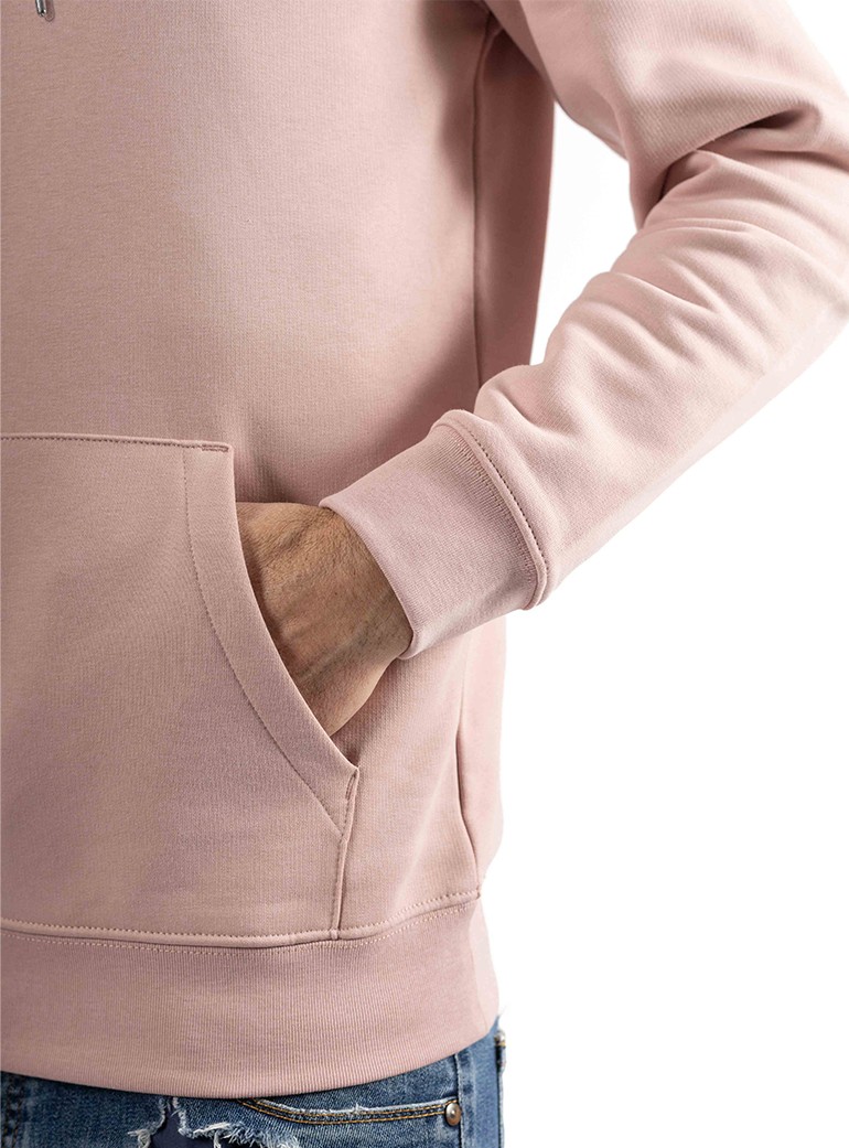 pink unisex hoodie