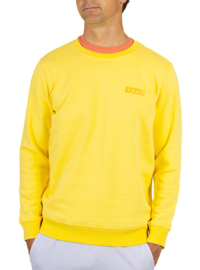 Pull sport jaune unisex Pull sport jaune unisex