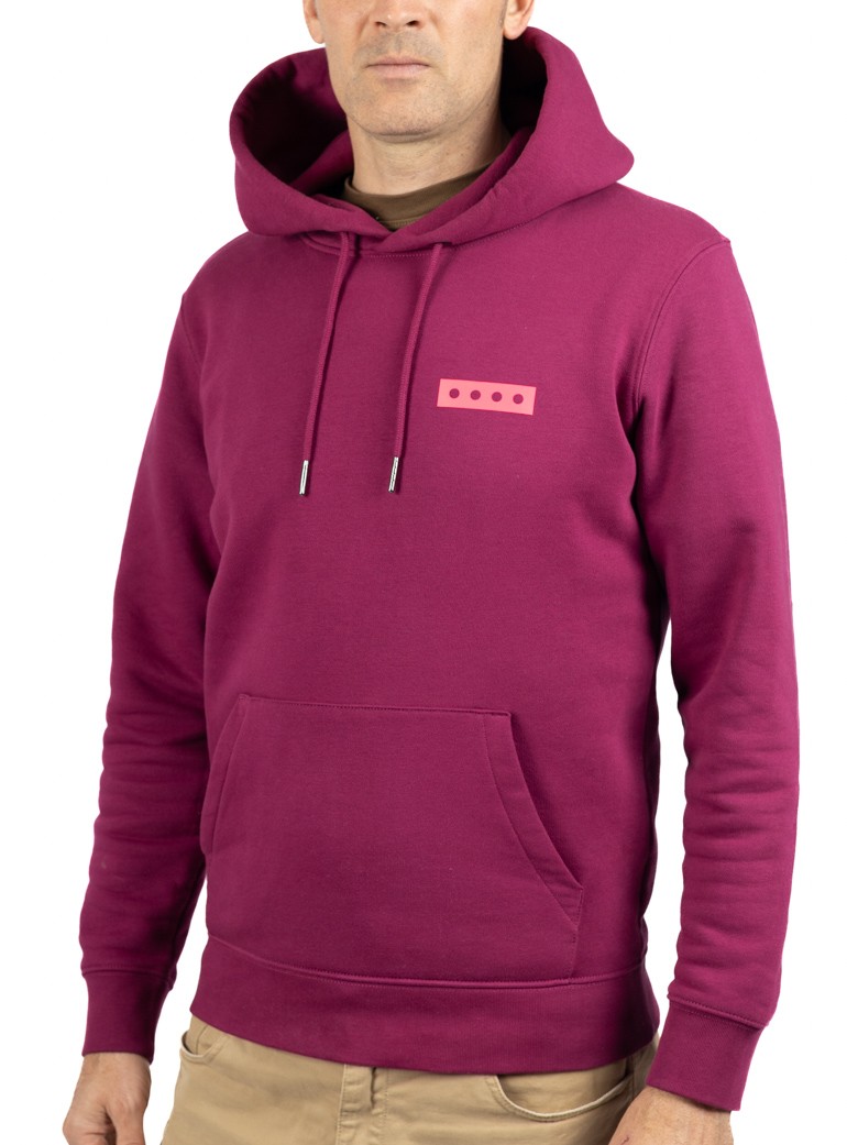 cherry hooded sweater