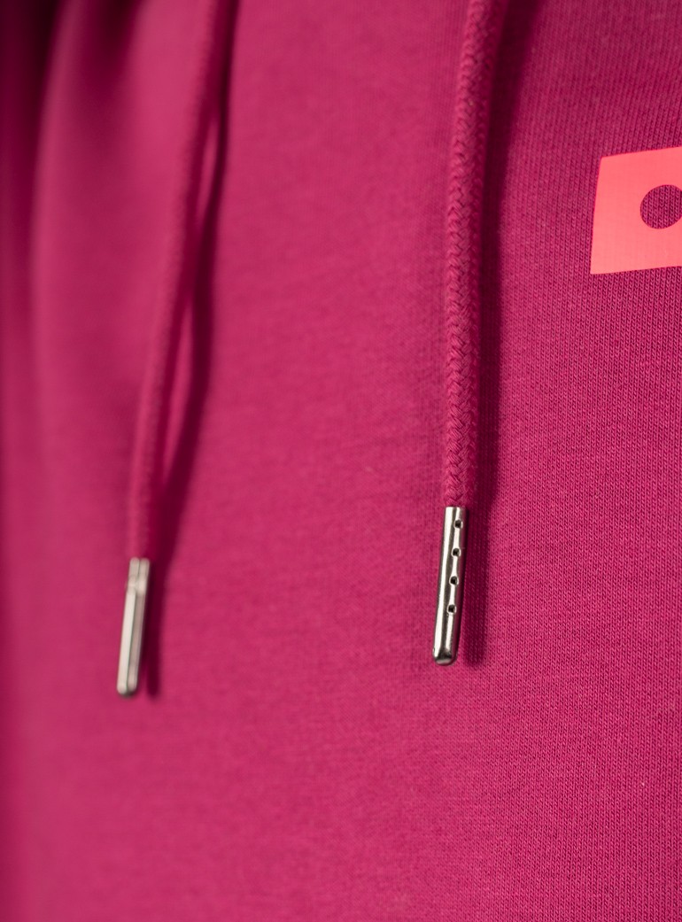 cherry hooded sweater